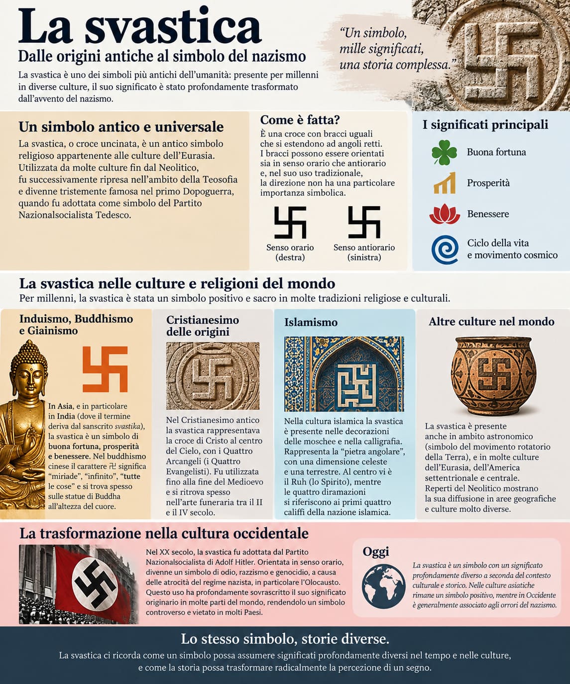 Significato svastica mappa concettuale
