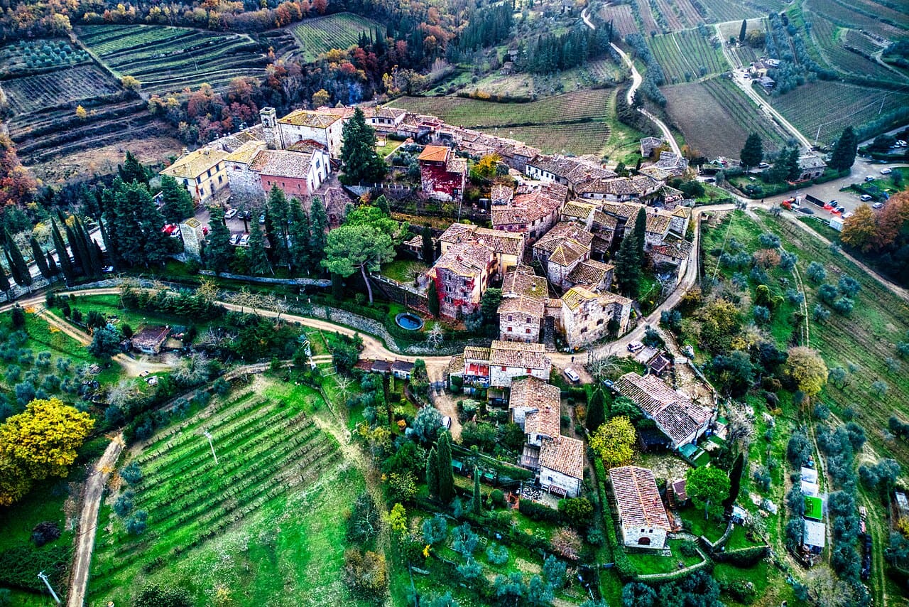 Come arrivare a Montefioralle