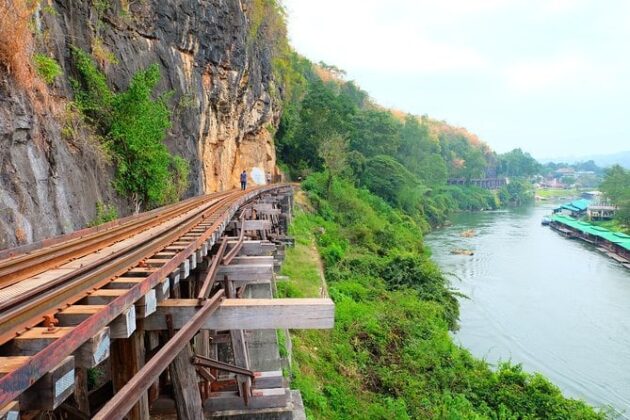 storia della costruzione della ferrovia Thailandia-Myanmar